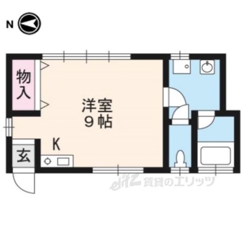 ＴＯＳＴ長楽館の間取り