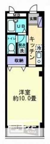 【フォブールＭＩＳＡの間取り】