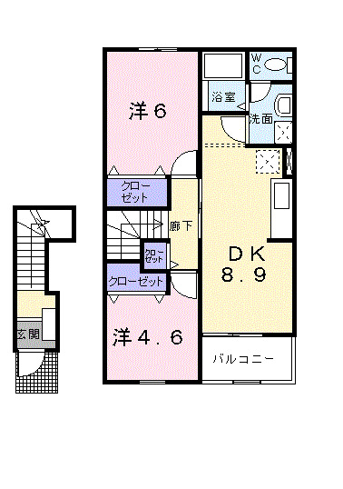 ヴァロワールの間取り