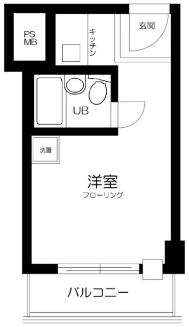 【千代田区神田小川町のマンションの間取り】