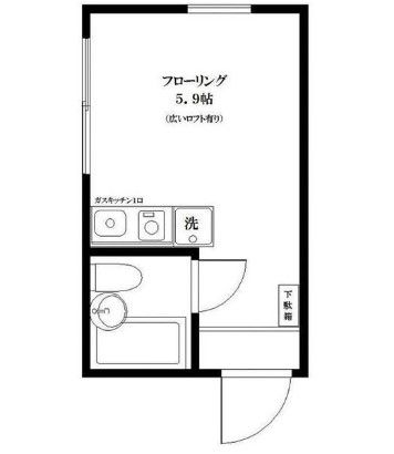 ｍｙ　ｐｌａｎ西中延の間取り