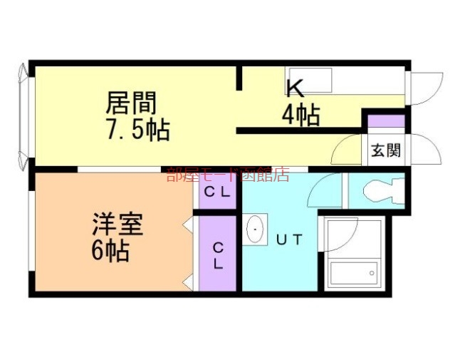 ハイツラポートの間取り