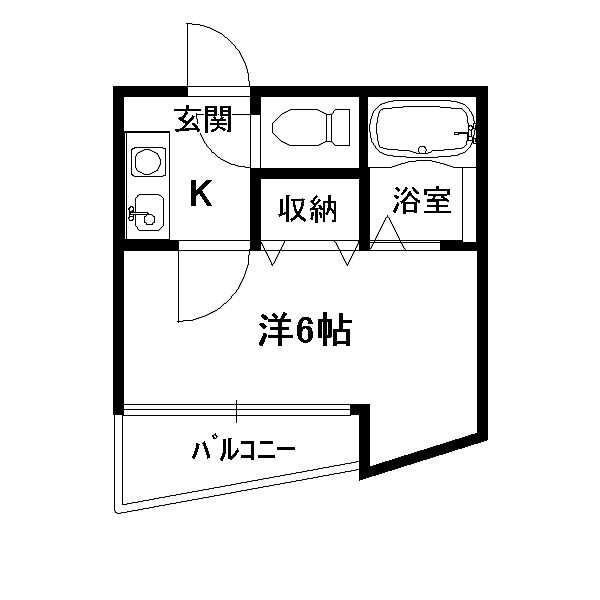 ニチエーマンションの間取り