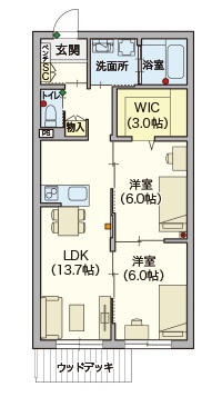 （シニア限定）フィデリオの間取り