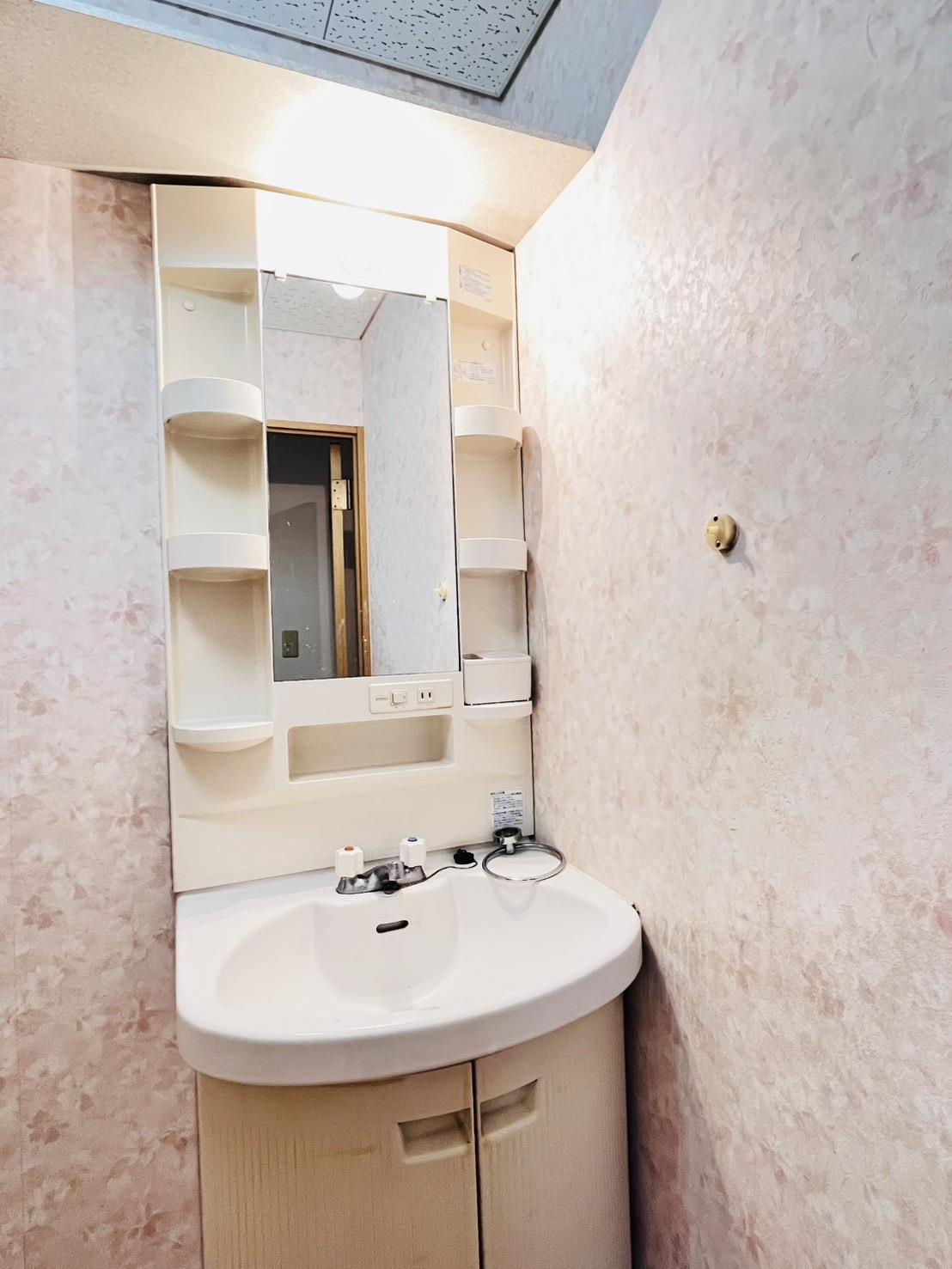 洗面設備　※別部屋参考