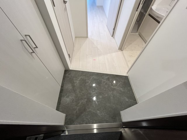 玄関　ゆったりとした玄関です