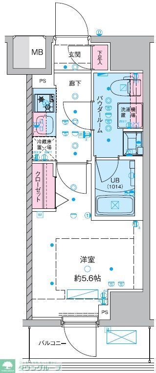 GENOVIA西川口IIIの間取り写真
