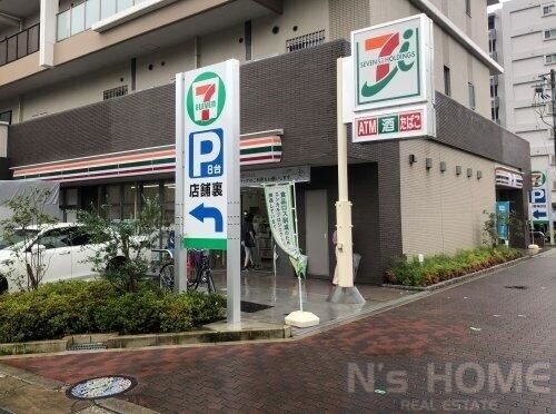 コンビニ　セブンイレブン大阪中道4丁目店（コンビニ）まで191m