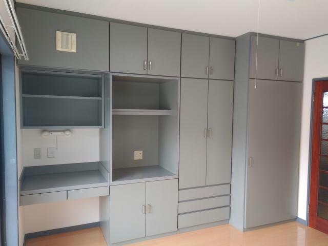 収納　細かく収納が分かれています