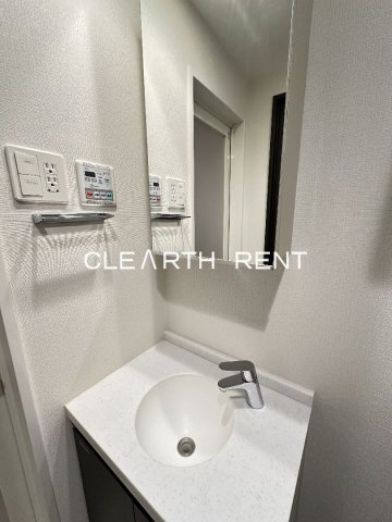 洗面設備　同タイプ別住戸写真となります。現況と異なる場合がございます。