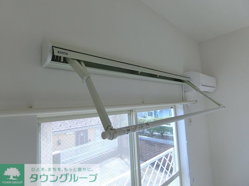 その他設備　室内物干し付！