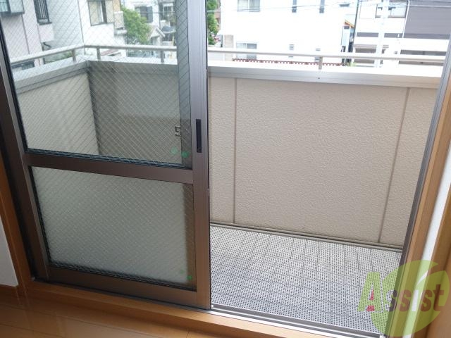 バルコニー　風通しがいいです