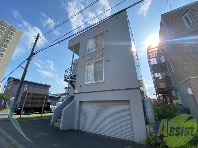 建物外観　札幌市東区北４４条東「ラポール栄町」