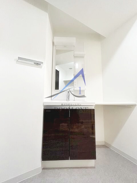 洗面設備　洗面台です。