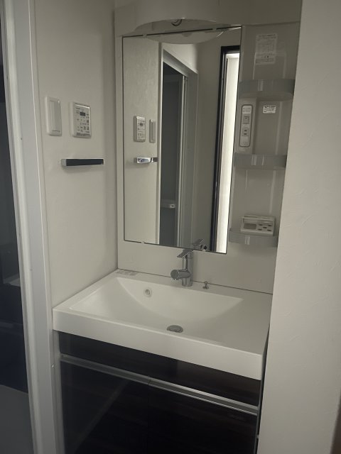 洗面設備　同物件別号室のものです。