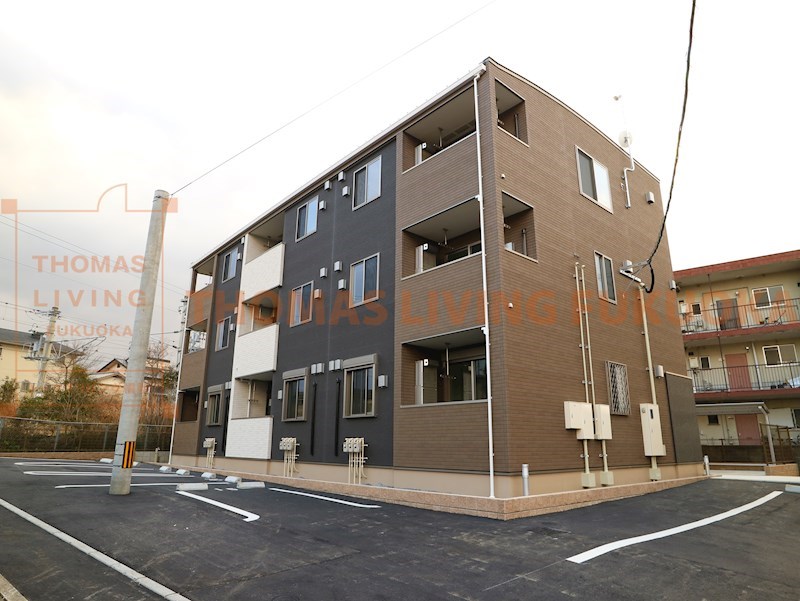 建物外観　トーマスリビングでは、全物件初期費用分割・クレジットカード利