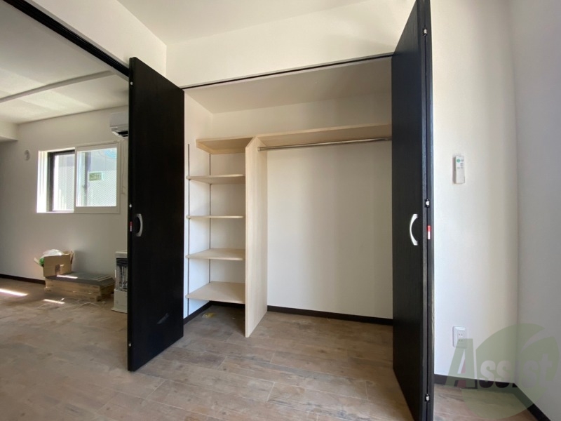 収納　収納もバッチリあるのでお部屋が片付きますよ！