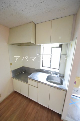 キッチン　ガスコンロ設置可