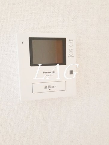 セキュリティ　モニター付きインターフォンです。