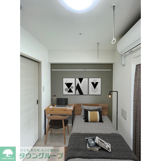 居室・リビング　家具・調度品等はCG加工です。実際の賃貸住居には含まれません