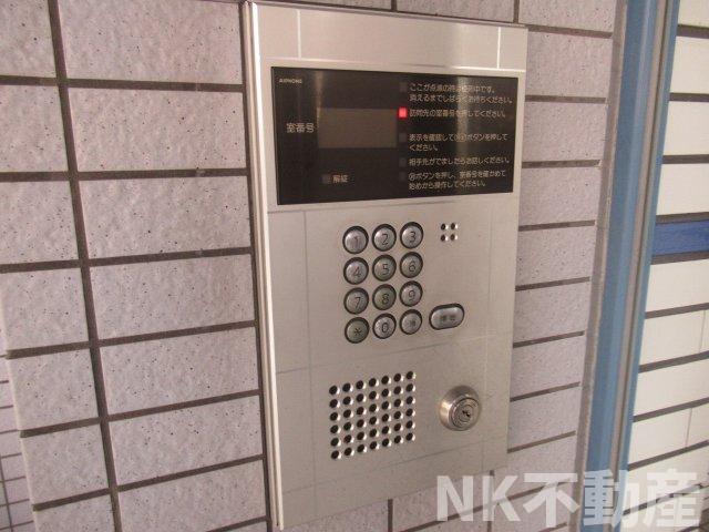 セキュリティ　オートロックです