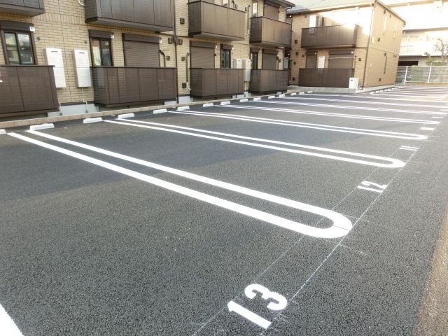 駐車場　敷地内の駐車場です。