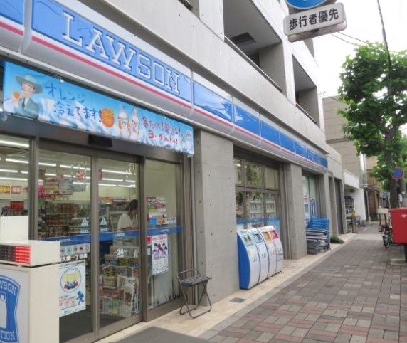 コンビニ　ローソン新大橋1丁目店（コンビニ）まで223m