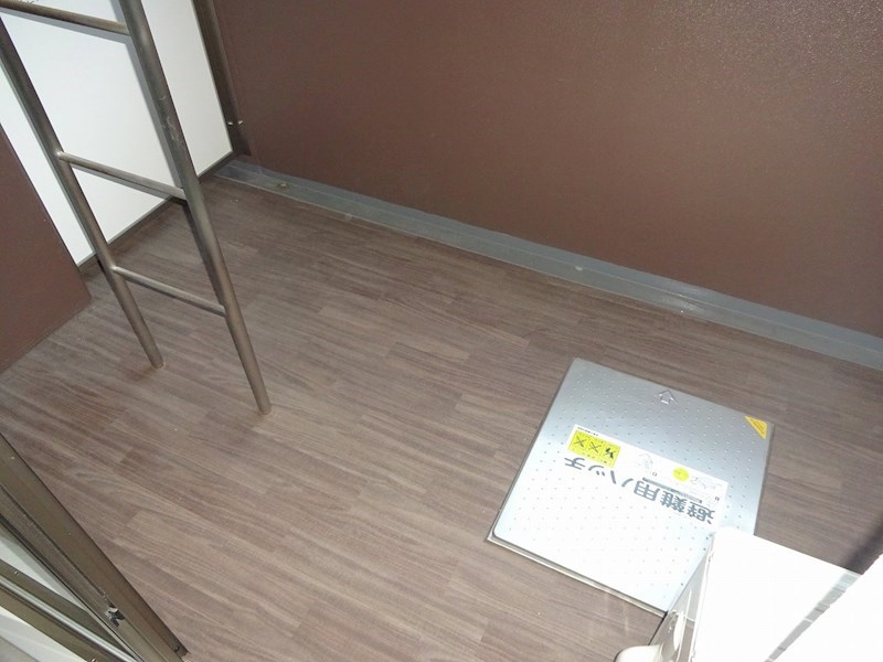 バルコニー　建築中