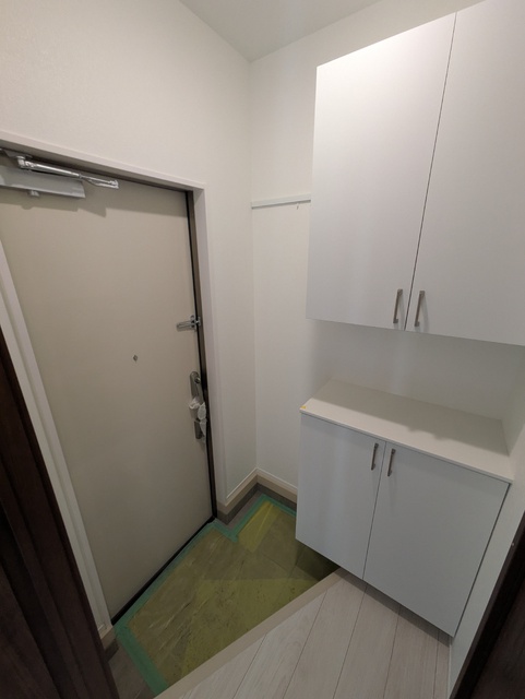 玄関　※建築中です