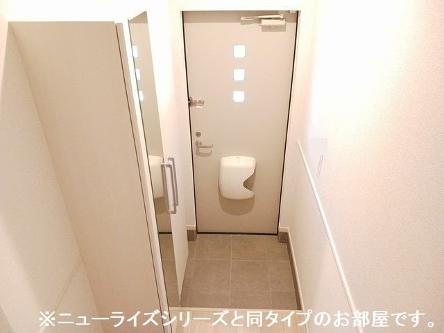 玄関　落ち着いた玄関です