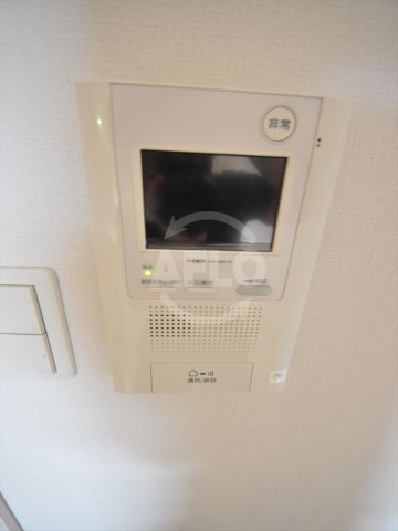 セキュリティ　なんばセントラルプラザリバーガーデン　TVモニター付きインタ