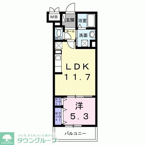 ソレアード志茂の間取り写真