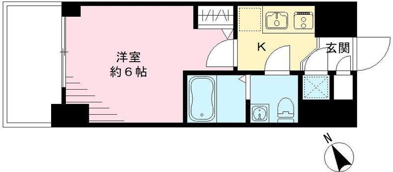 ＪＲ山陽本線 兵庫駅 徒歩11分 13階建 築5年の間取り写真