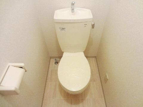 阪急箕面線 桜井駅 徒歩15分 2階建 築17年のトイレ写真