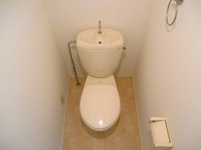 ＪＲ中央線 国立駅 徒歩5分 2階建 築32年のトイレ写真