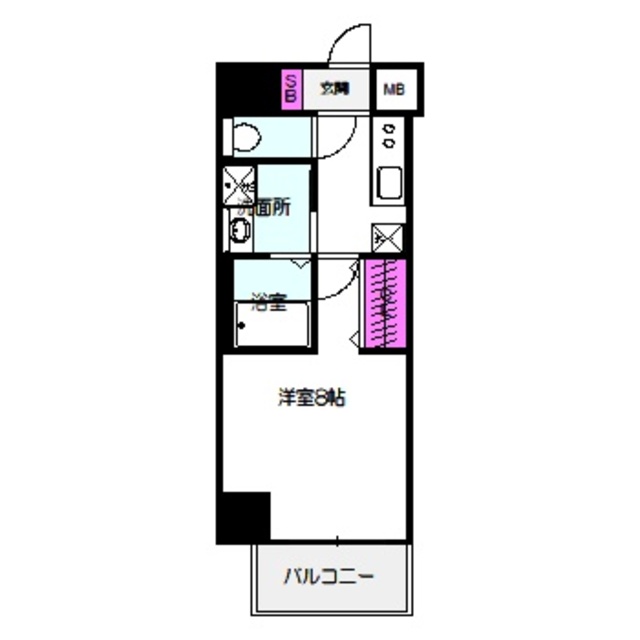 フウキレジデンス関目の間取り写真