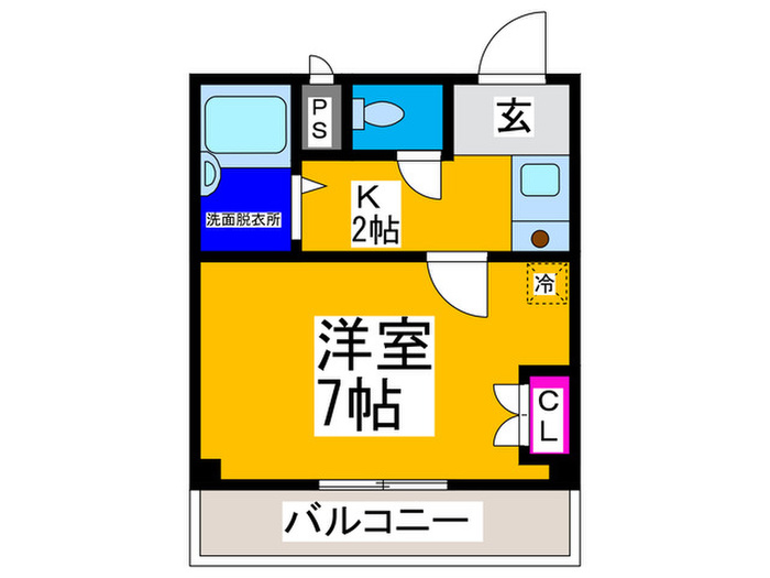 北斗Fビルの間取り写真