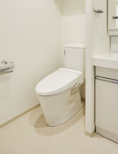 トイレ　トイレもきれいです