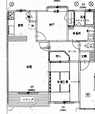 SKエクセルIIの間取り