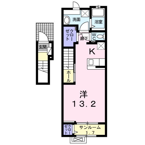 アンビエンテの間取り