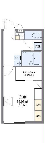 レオパレスＭｏｒｉｏｋａの間取り