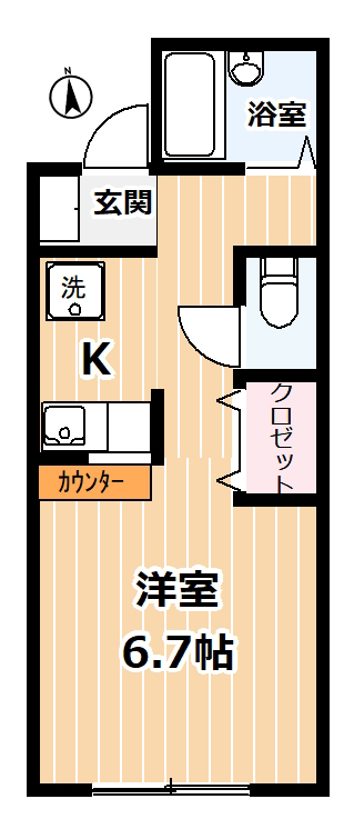 ウインズ湘南本町の間取り