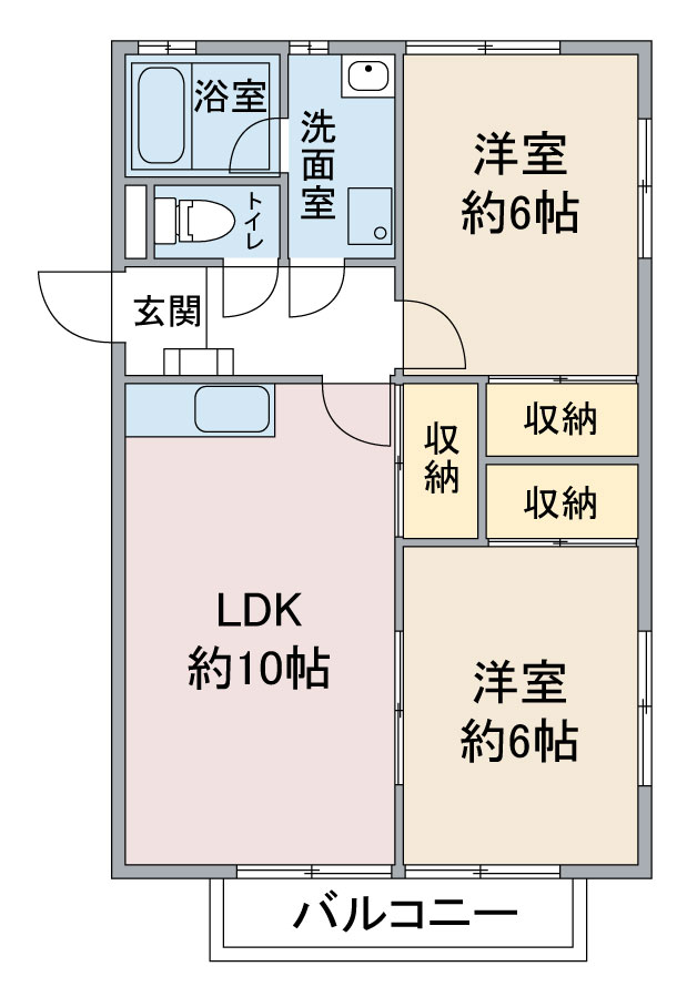 アプト清水の間取り