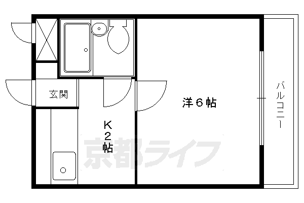 【北白川ロイヤルパレスの間取り】