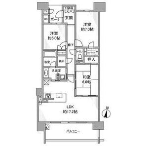 アリーナシティの間取り