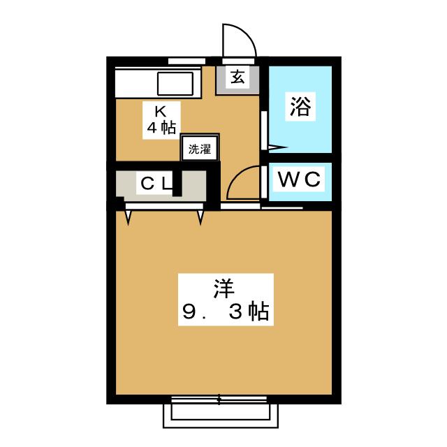 ソレイユ大手町の間取り