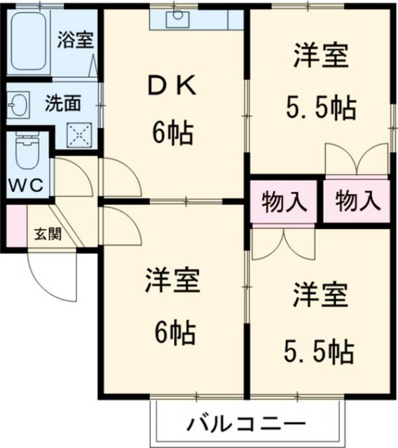 エル鈴木の間取り