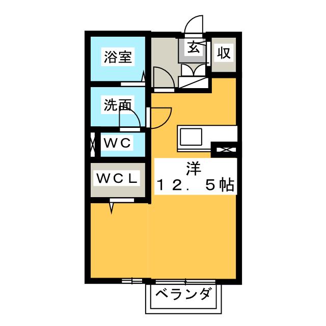 リビングタウン西枇杷島の間取り