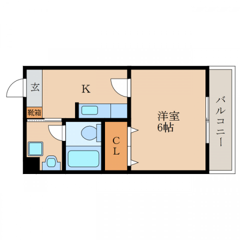 パイン壱番館の間取り