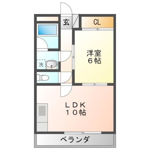 豊川ハイムの間取り